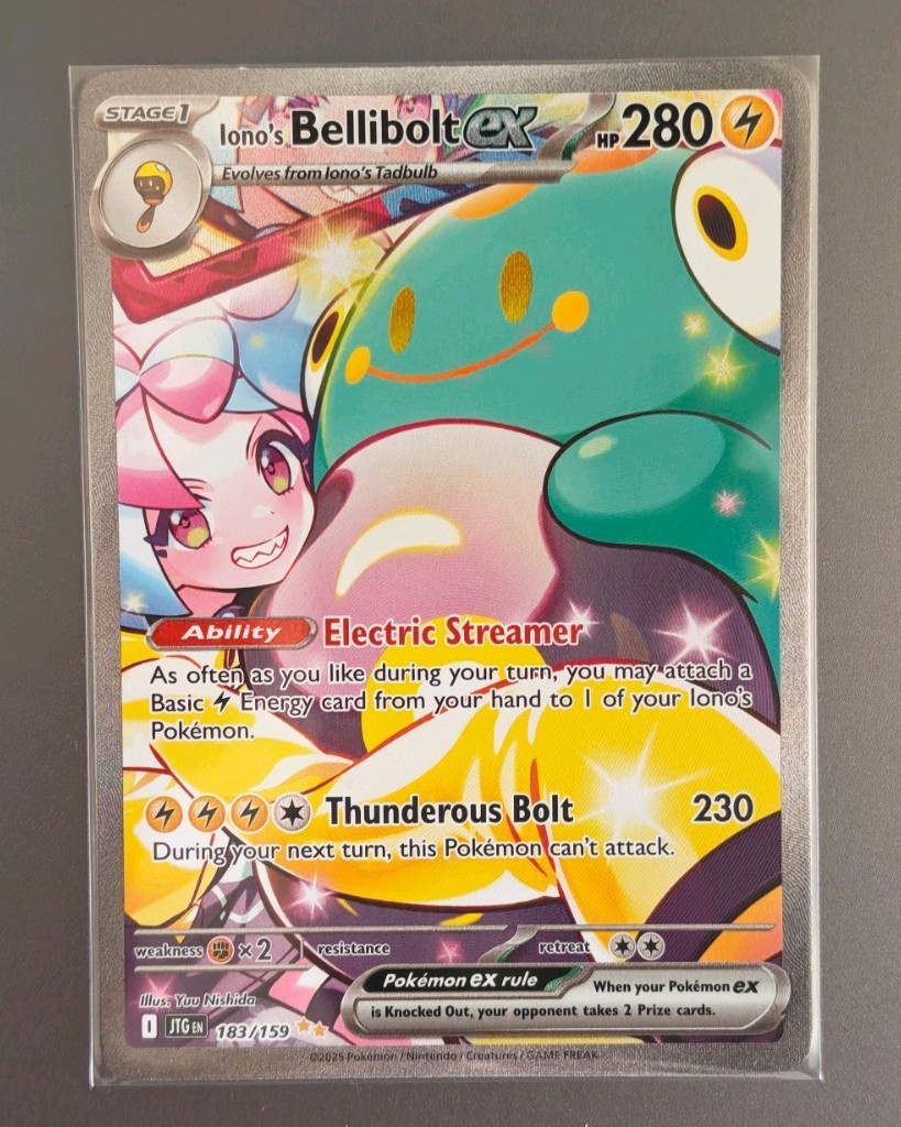 Iono\'s Bellibolt ex 183/159 Sv09: Journey Together Holo