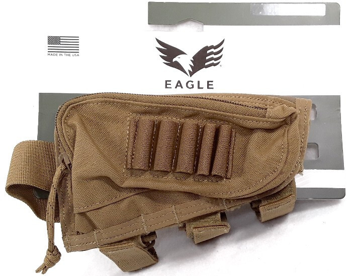 Eagle Industries Rifle Stock Pad Pouch - coyote brown