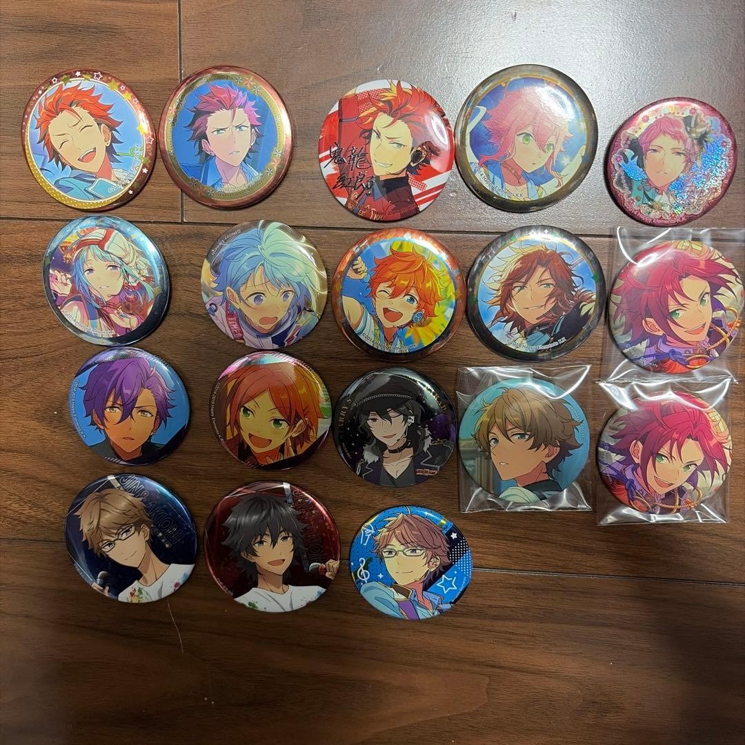 Ensemble Stars Can Badges Set 17 Pcs Pins Collectible Authentic Rare Ensemble Stars Can Badges Set 17 Pcs Pins Collectible Authentic Rare