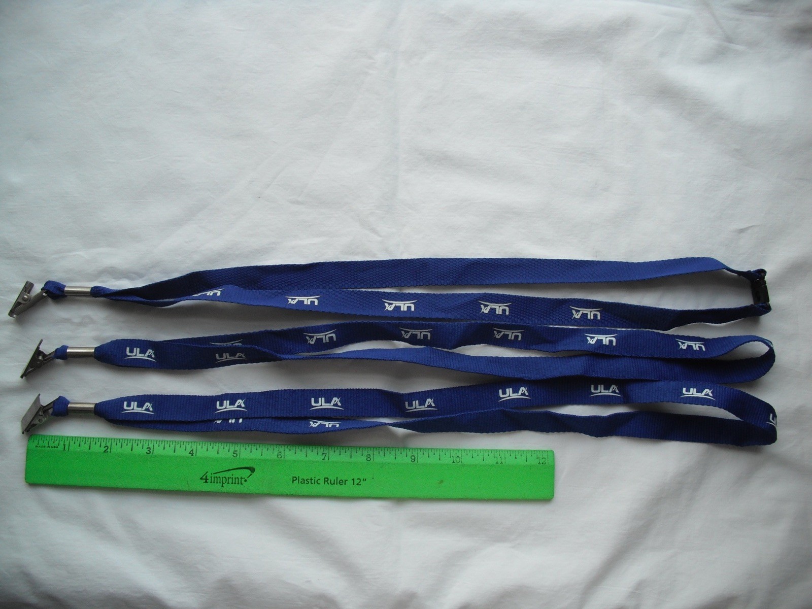 Lot of 3 ULA Lanyard Blue Neck Strap, United Space Alliance, NASA