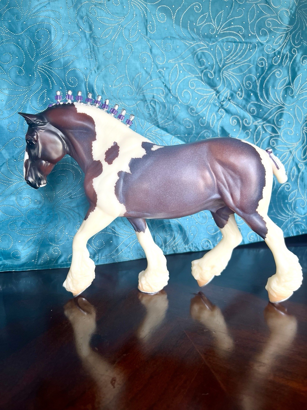 Breyer VAHANA 2017 BreyerFest Special Run Of 1700 Bay Roan Pinto Shannondell