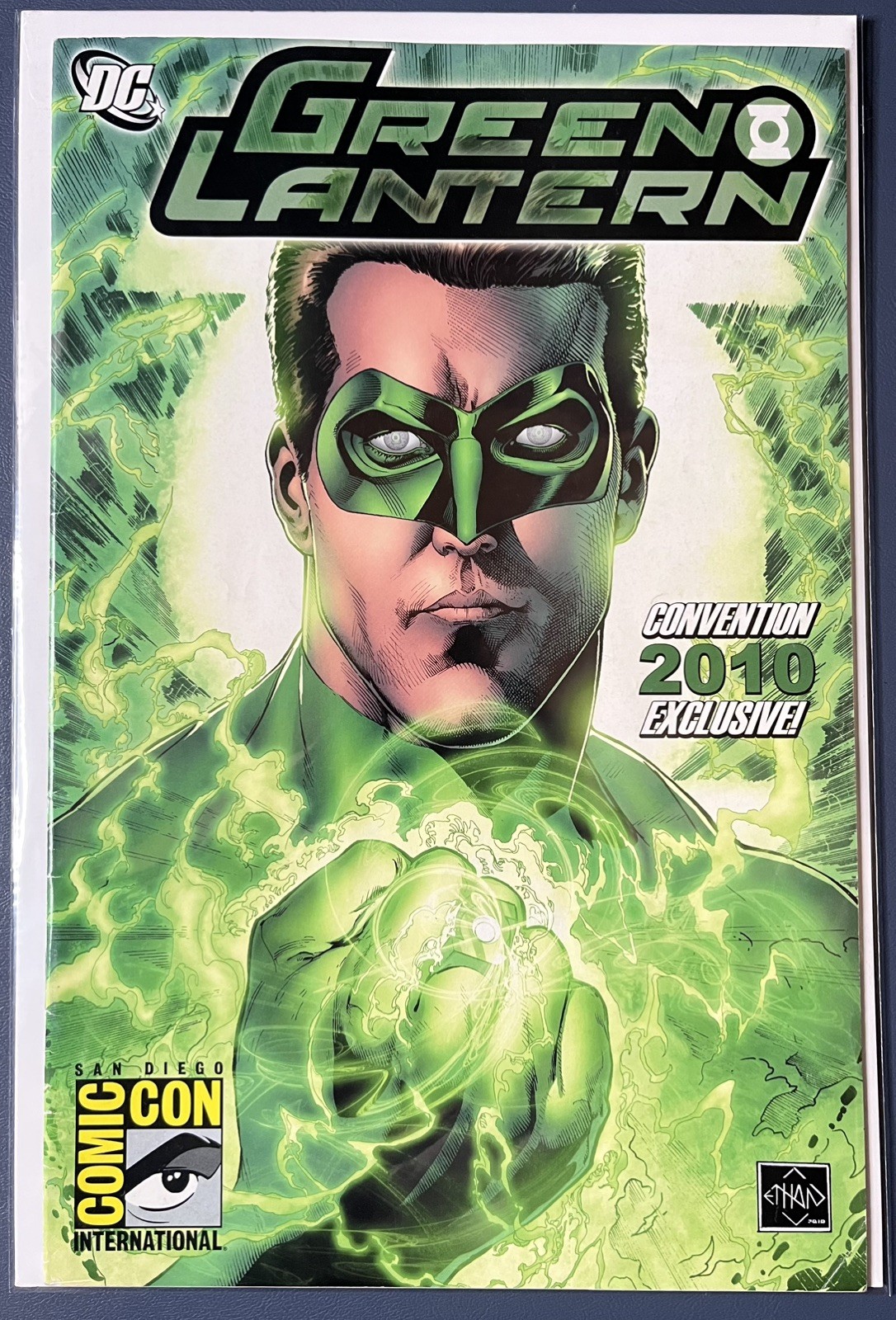 GREEN LANTERN 1, SDCC comic convention exclusive, 2010, San Diego GREEN LANTERN 1, SDCC comic convention exclusive, 2010, San Diego