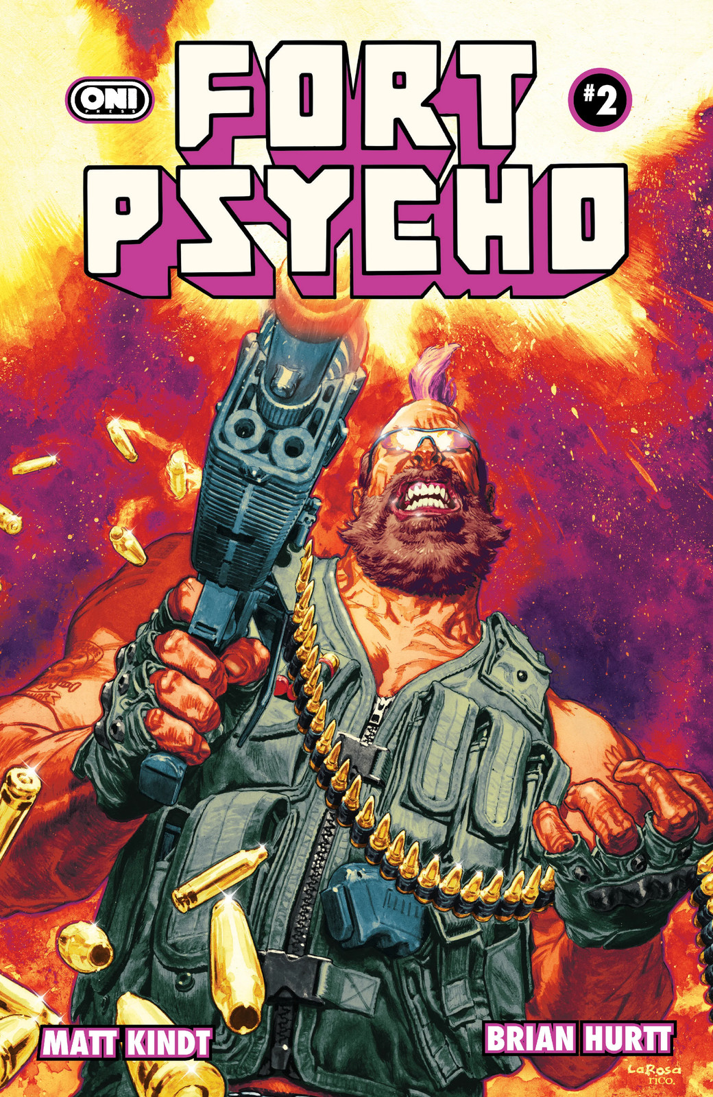 Fort Psycho #2 Cover B Lewis Larosa Variant (NM) Fort Psycho #2 Cover B Lewis Larosa Variant (NM)