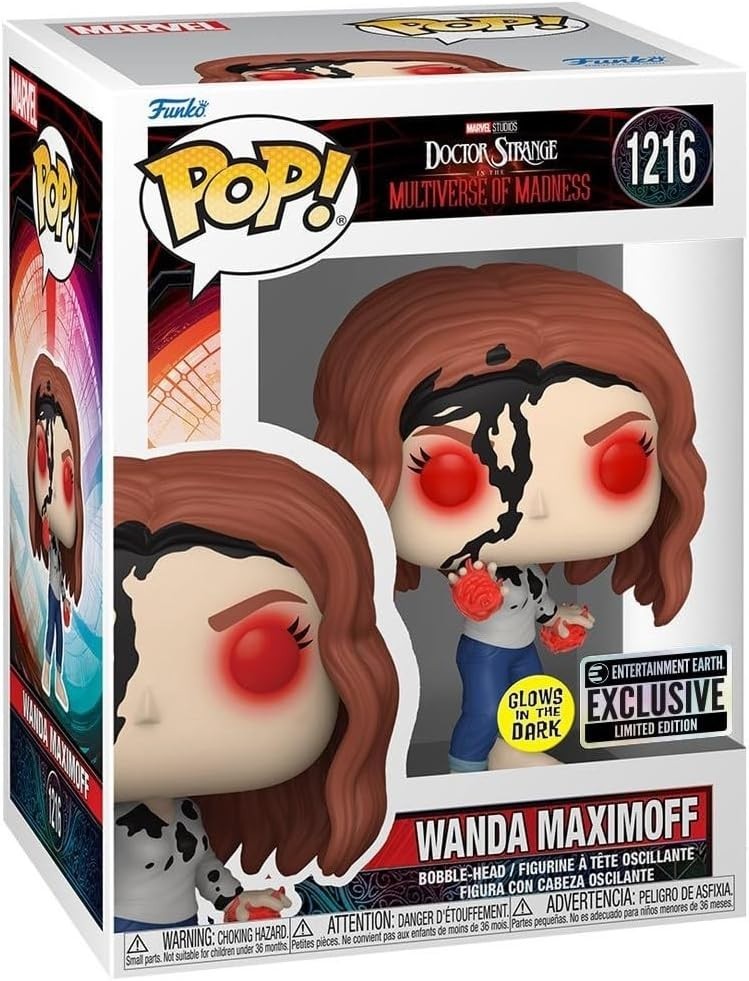 Funko Pop Doctor Strange Multiverse Madness Scarlet Witch Wanda Maximoff #1216 Funko Pop Doctor Strange Multiverse Madness Scarlet Witch Wanda Maximoff #1216