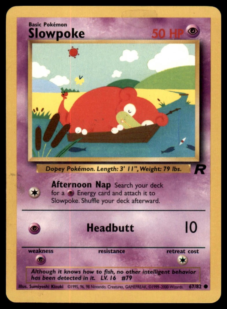 Team Rocket #67/82 Slowpoke