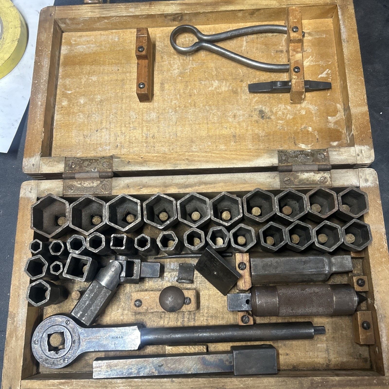 Vintage Starrett 443 Socket Set