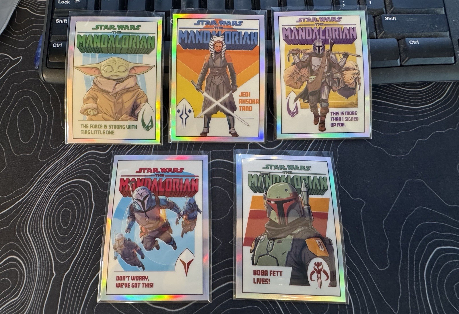 2022 Topps Chrome Mandalorian Comic Book Artwork Cards Covers Complete Set 2022 Topps Chrome Mandalorian Comic Book Artwork Cards Covers Complete Set