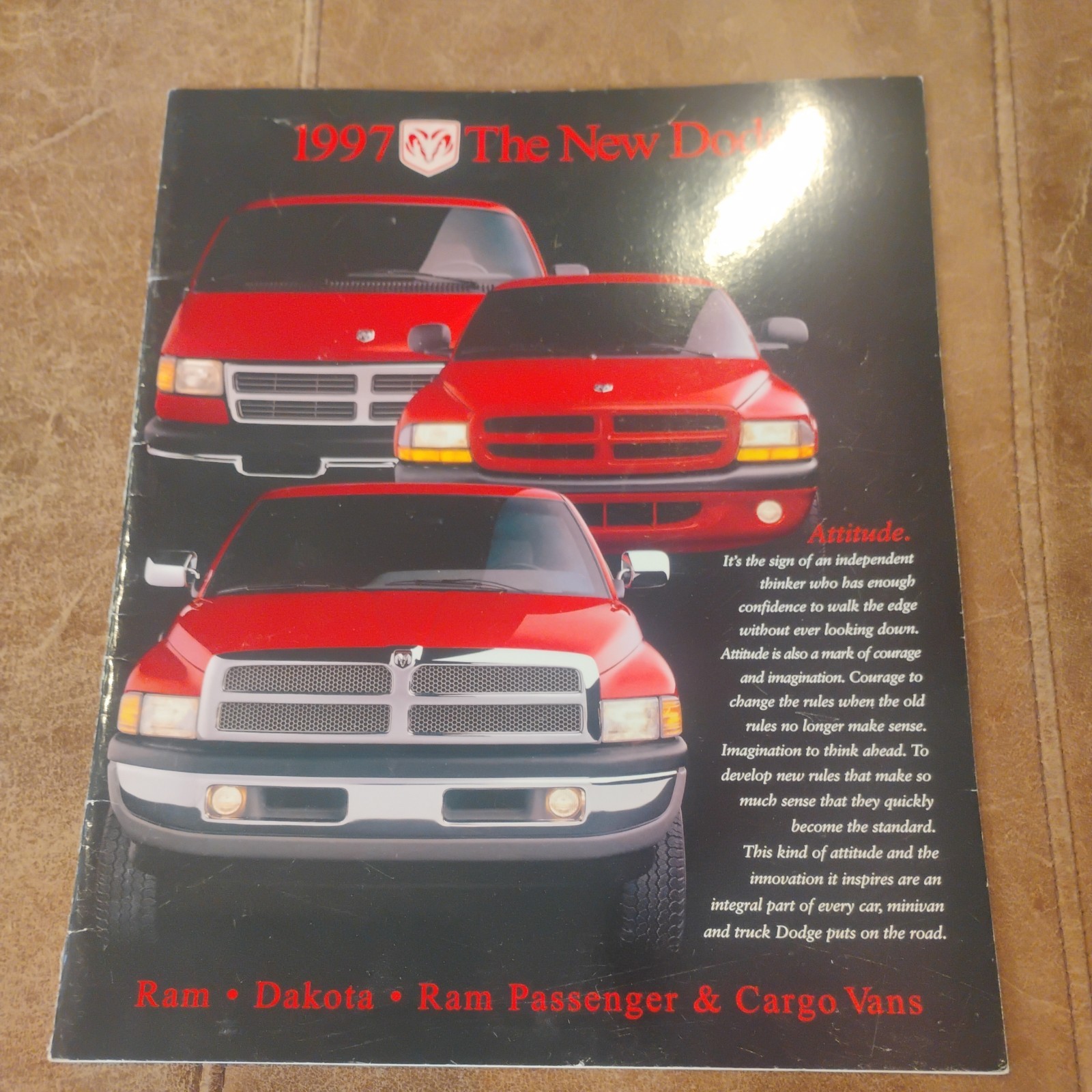 1997 Dodge Ram Pickup - Dakota - Sales Brochure Catalog