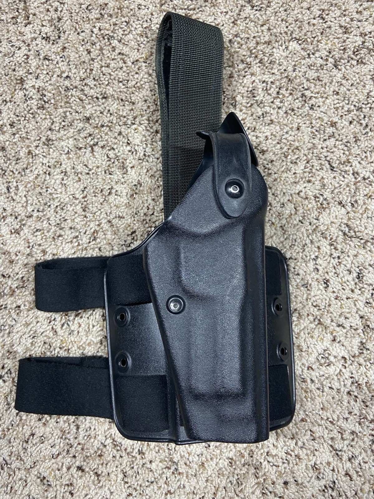 Safariland 6004-73 Drop Leg Tactical Holster Black Beretta 92 RH oldgen Old gen