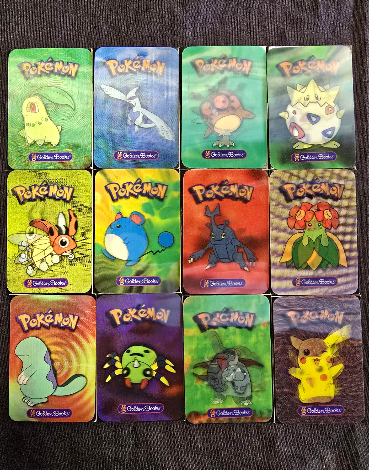 2000 Pokemon 3-D Trivia Challenge Complete 12 Mini Book Set Golden Books 2000 Pokemon 3-D Trivia Challenge Complete 12 Mini Book Set Golden Books