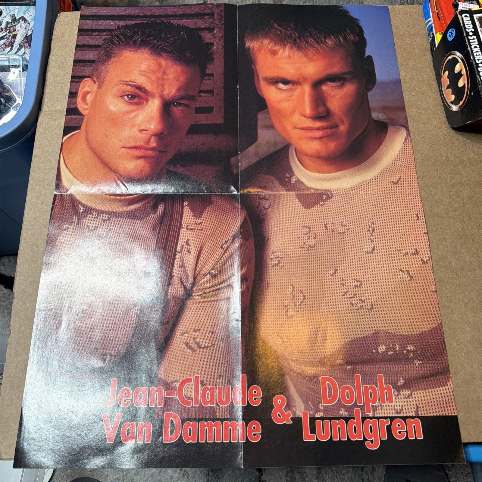 Universal Soldier Poster # 1 Jean-Claude Van Damme & Dolph Lungdren 1992 Movie x Universal Soldier Poster # 1 Jean-Claude Van Damme & Dolph Lungdren 1992 Movie x