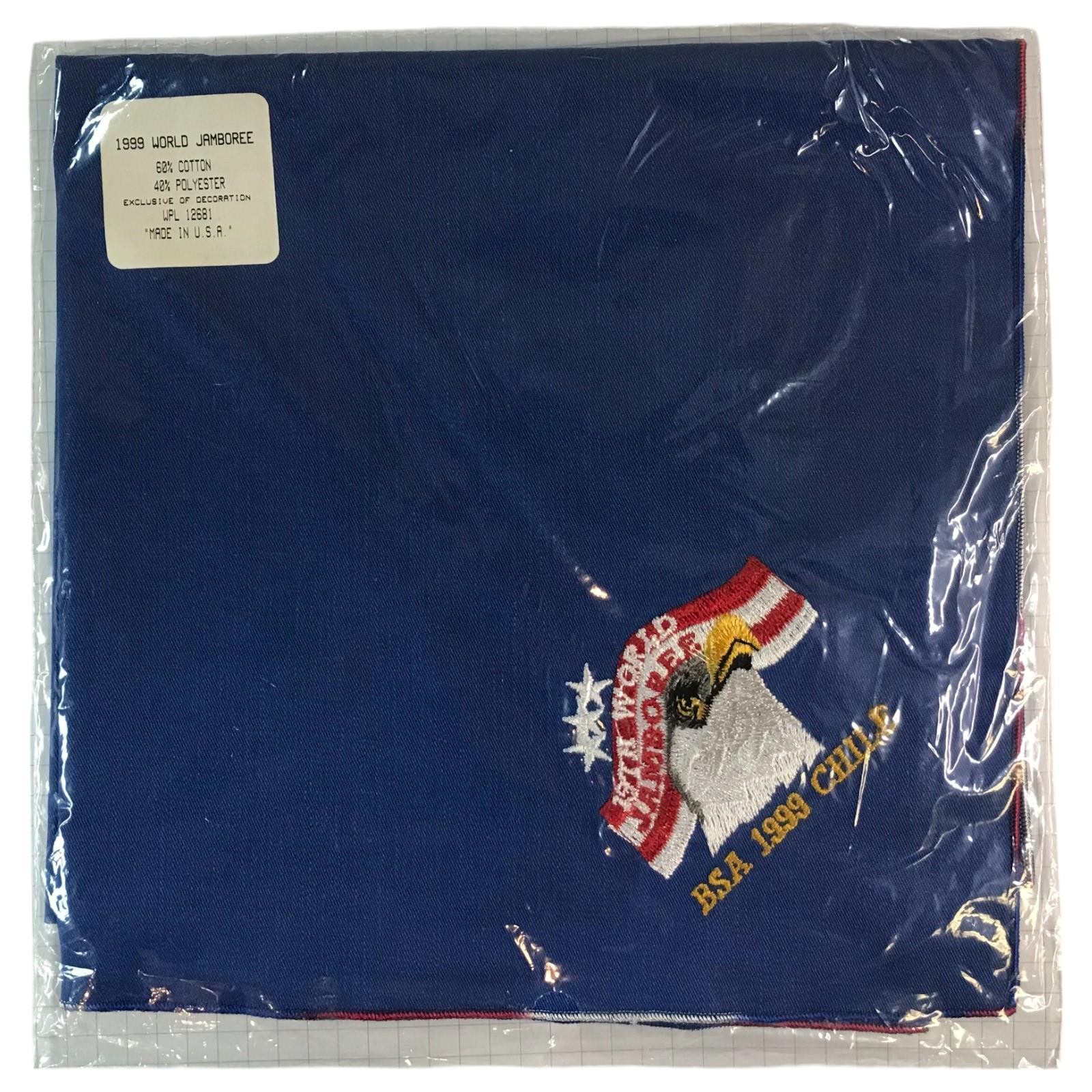 1998 1999 19th World Scout Jamboree Chile BSA Contingent Neckerchief (LB1944)