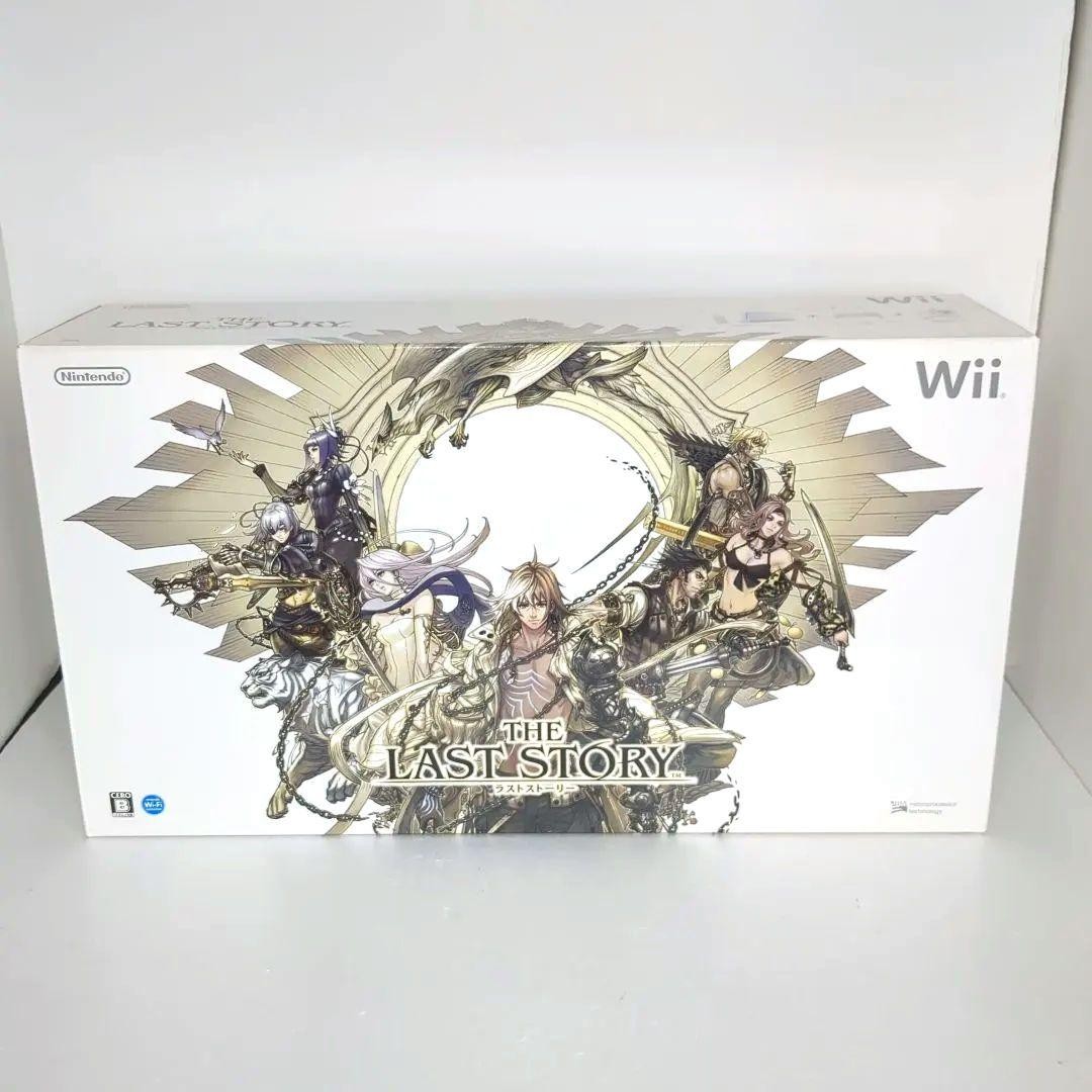 Nintendo Wii The Last Story Special Pack Console Open Box Unused Rare Japan