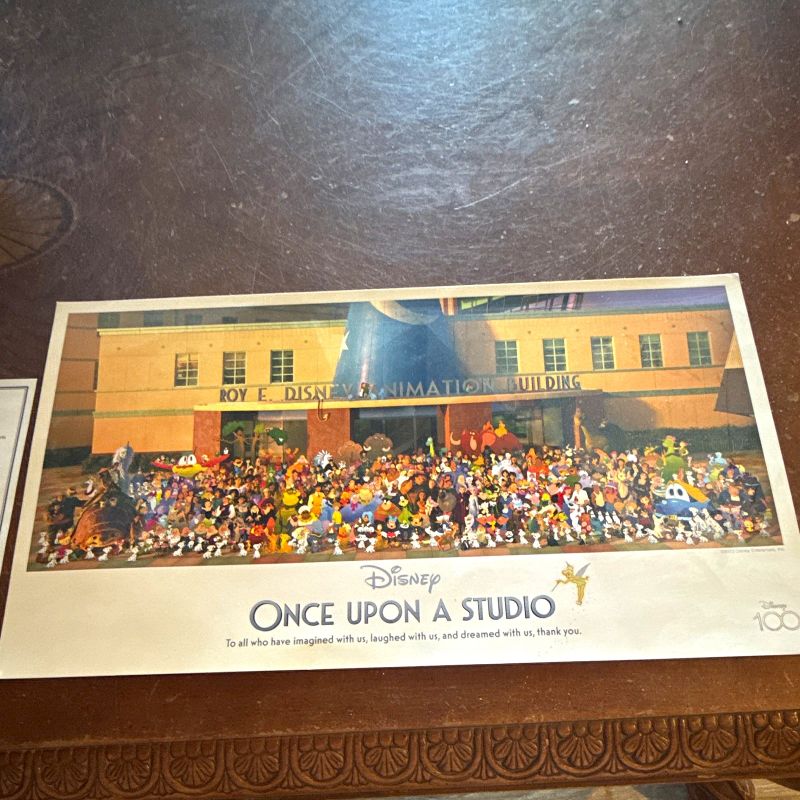 Disney Once Upon a Studio Walt Disney Animation Studios Group Lithograph Print