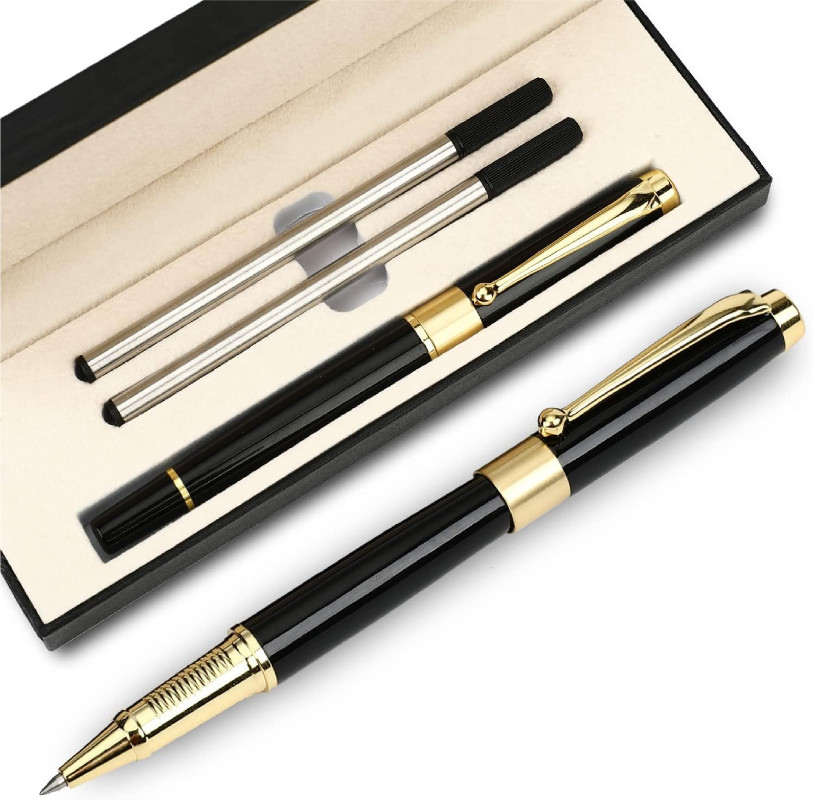 YIVONKA Ballpoint Pen Black Refill,Luxury Ballpoint Line width 0.5mm,Best Ball P YIVONKA Ballpoint Pen Black Refill,Luxury Ballpoint Line width 0.5mm,Best Ball P