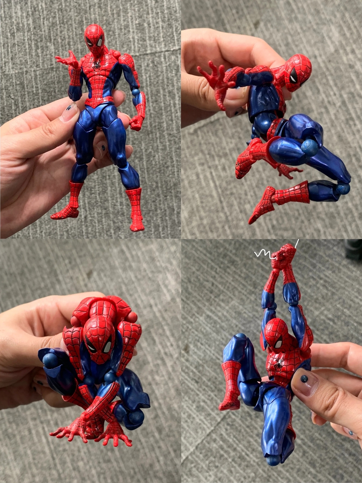 New Revoltech Amazing Yamaguchi Spider-Man 1.0 Ver. 6\