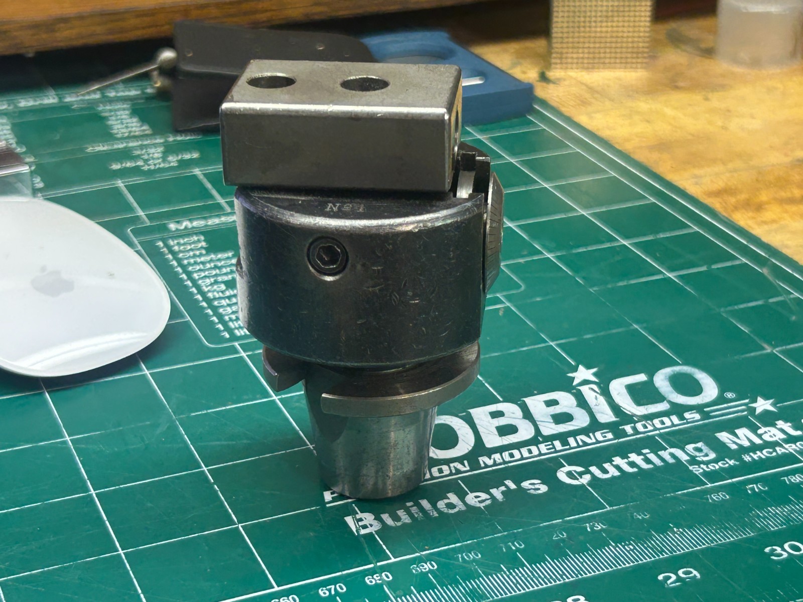 MACHINIST HmSf TOOLS LMILL Bridgeport Quick Change Holder with #1 Boring Head