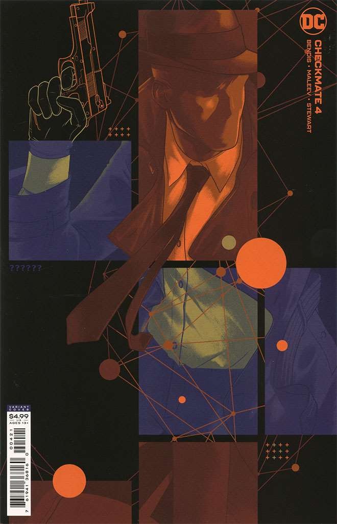 Checkmate (3rd Series) #4A VF/NM; DC | The Question Variant - w/Bag+Board