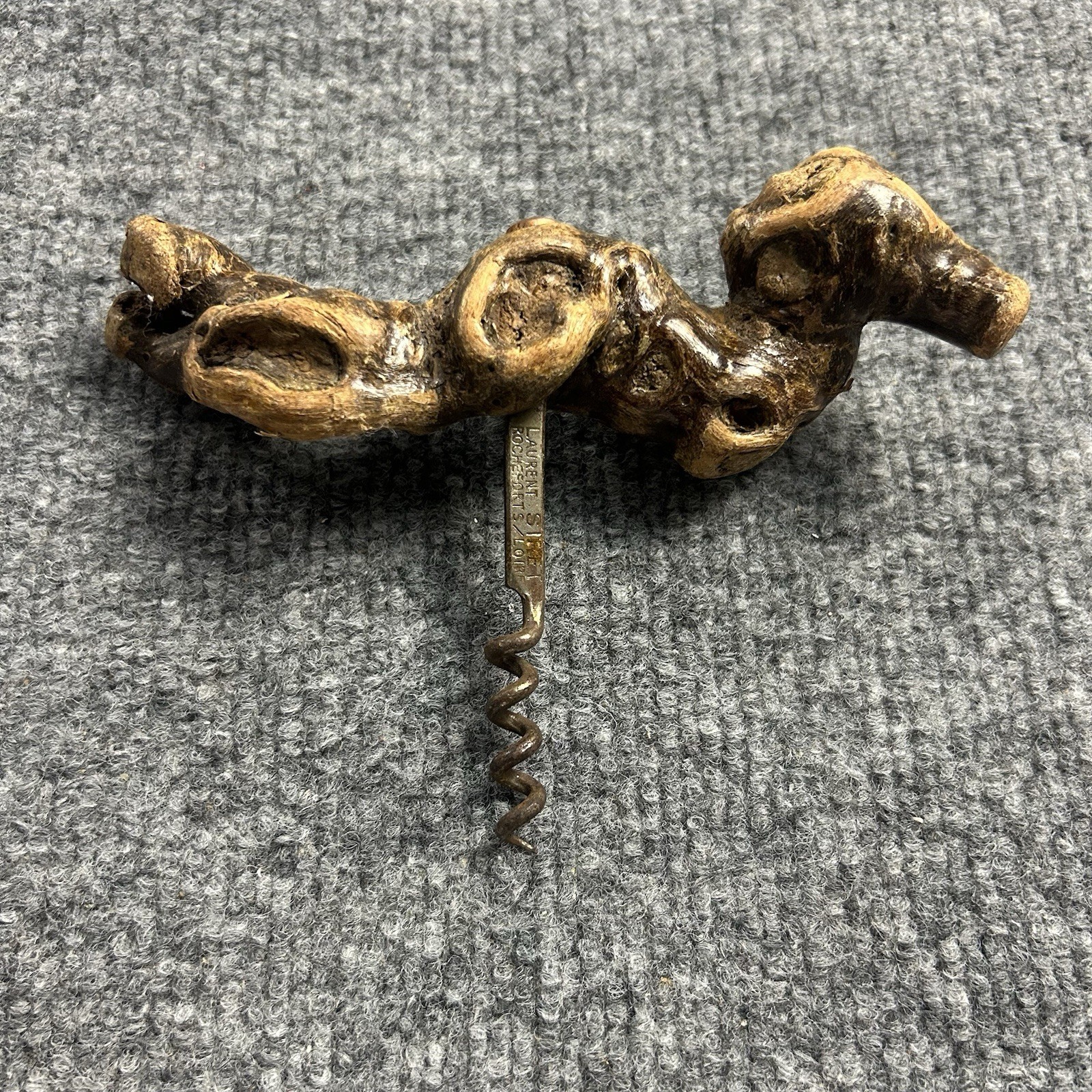 Vintage Laurent Siret Rochefort S Loire French Grapevine Corkscrew