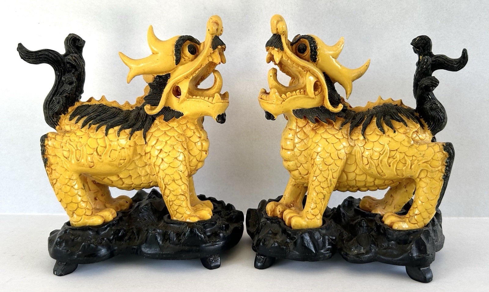 Chinese Feng Shui Qilin Statue Figurines 6