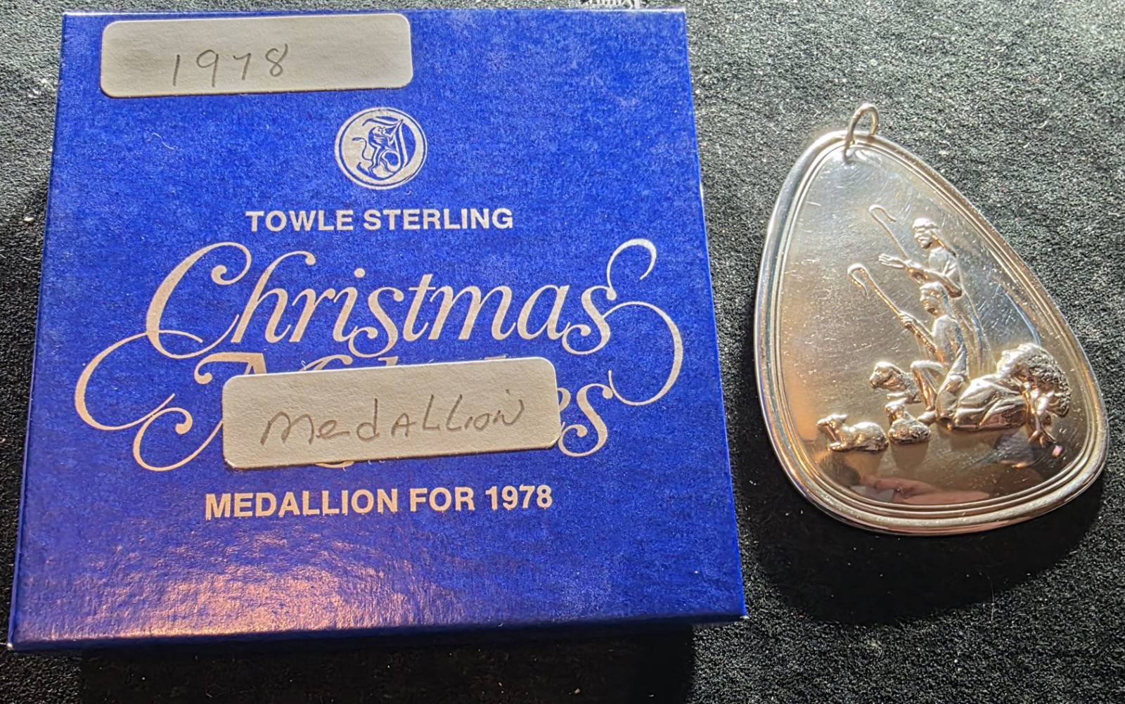 1978 Towle Christmas Medallion