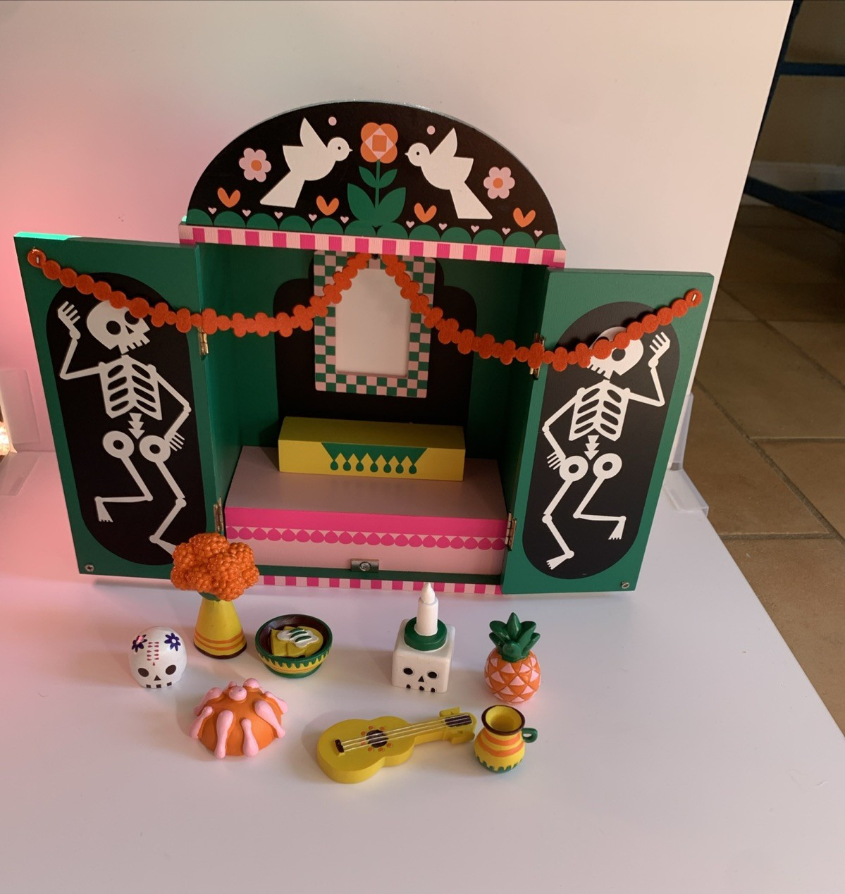 New Target Dia La Muertos Ofrenda Box Alter Cecilia Ruiz Ltd Ed Day of the Dead