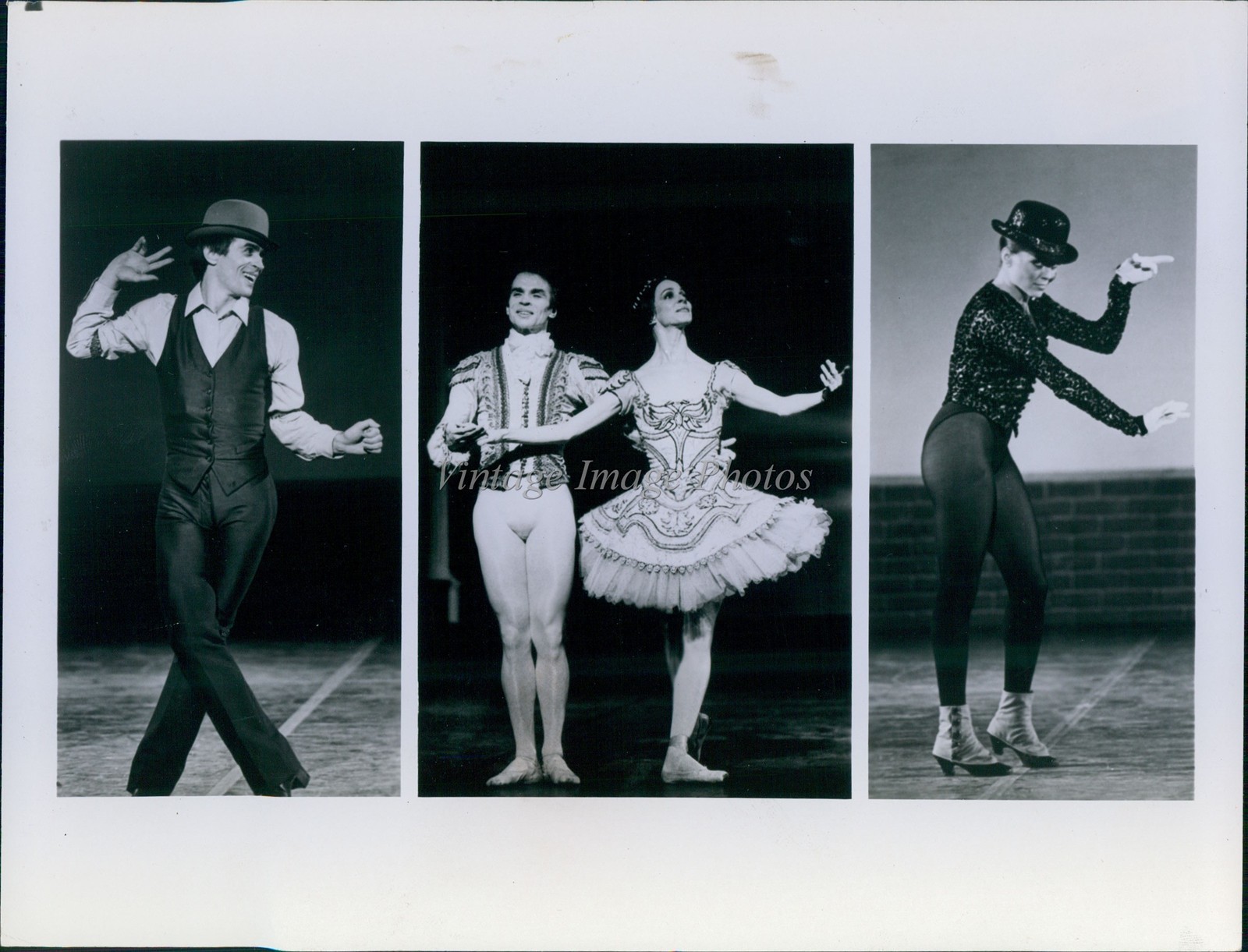 1980S Theater Ballet Performance Dancers In Costume Photo 7x9