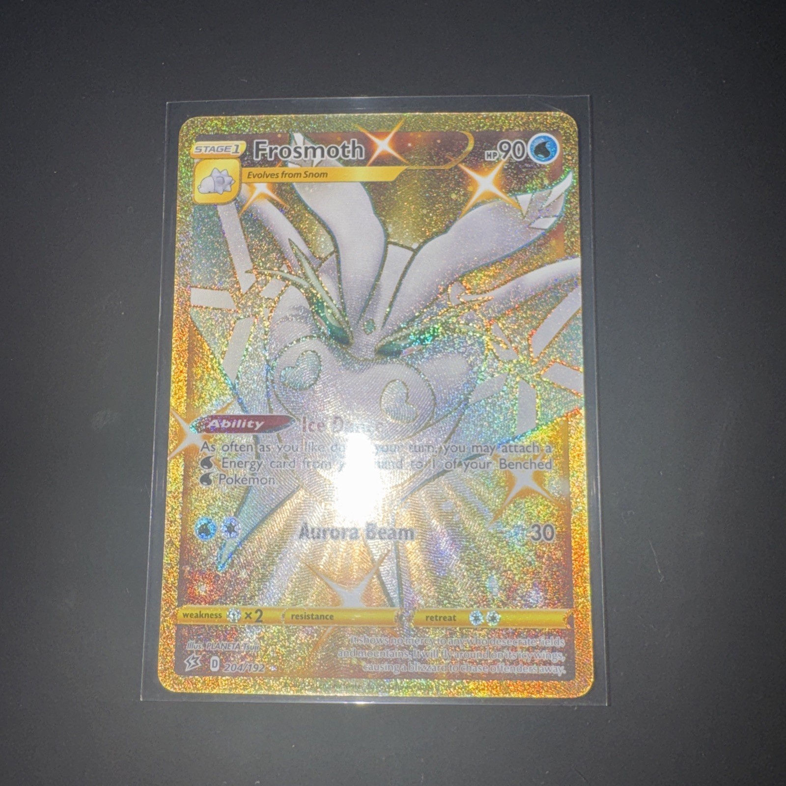 Pokémon - Frosmoth - 204/192 - Rebel Clash - Secret Rare Pokémon - Frosmoth - 204/192 - Rebel Clash - Secret Rare