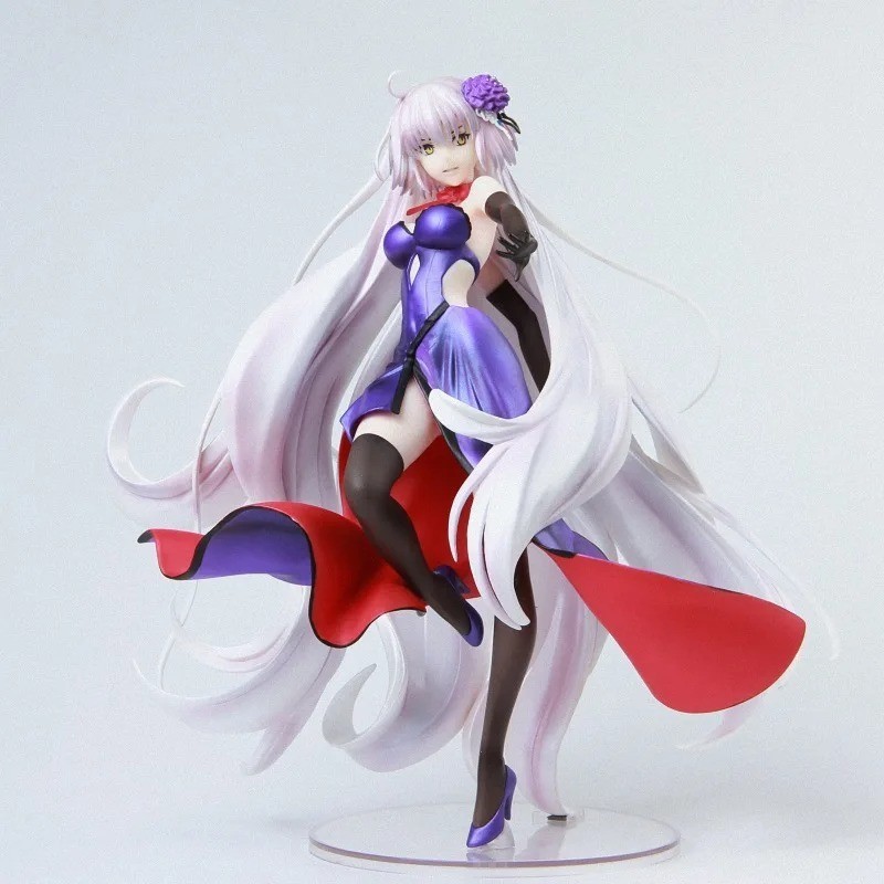 Fate Grand Order Jeanne d\'Arc Alter Avenger 26cm Dress PVC Anime Figure Model