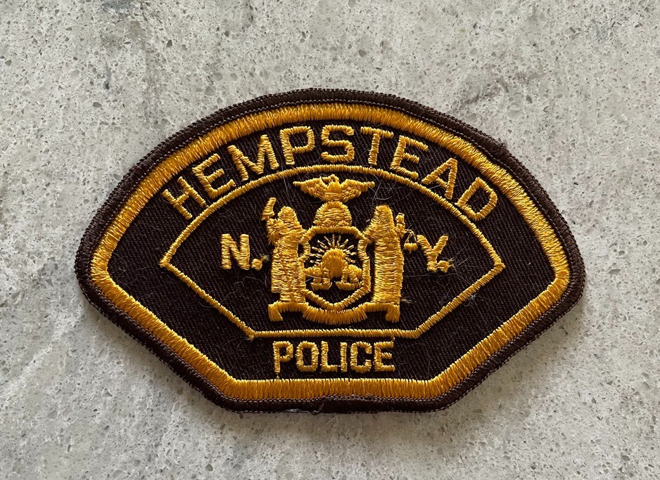 Hempstead New York gold patch new condition