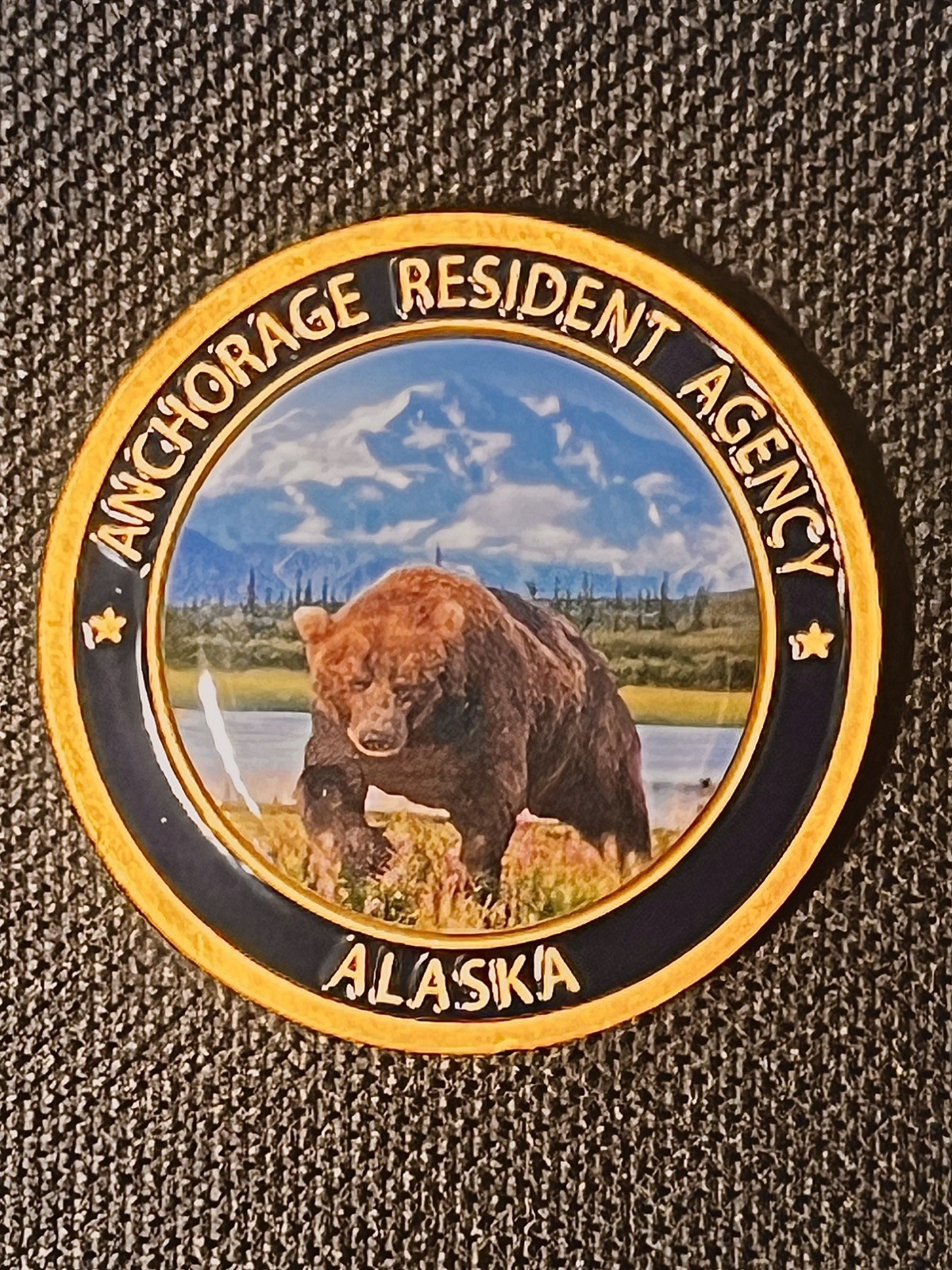 USSS US Secret Service Anchorage Resident Agency Alaska Challenge Coin - USA USSS US Secret Service Anchorage Resident Agency Alaska Challenge Coin - USA