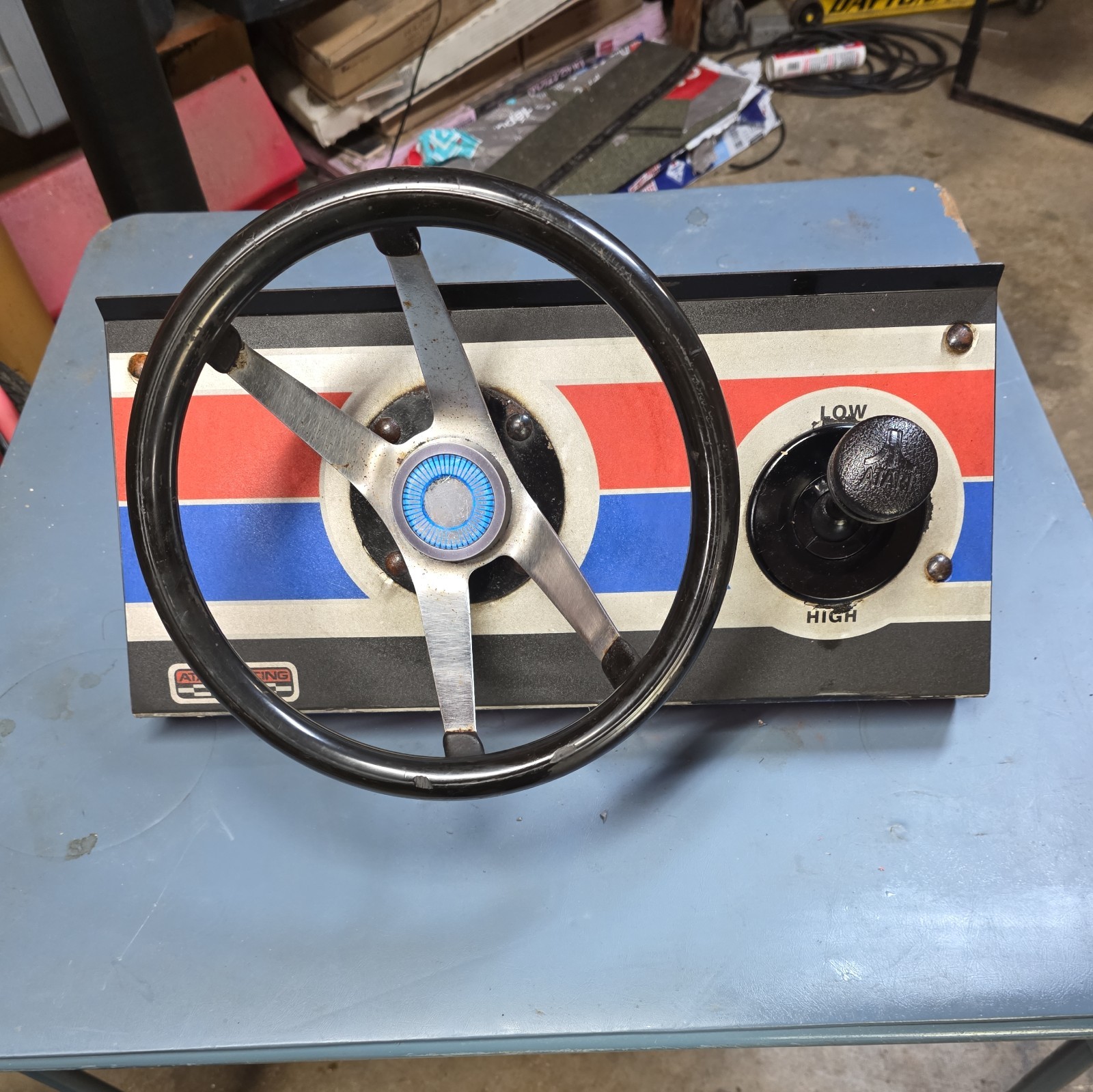 ATARI POLE POSITION Arcade Game STEERING Assembly ATARI POLE POSITION Arcade Game STEERING Assembly