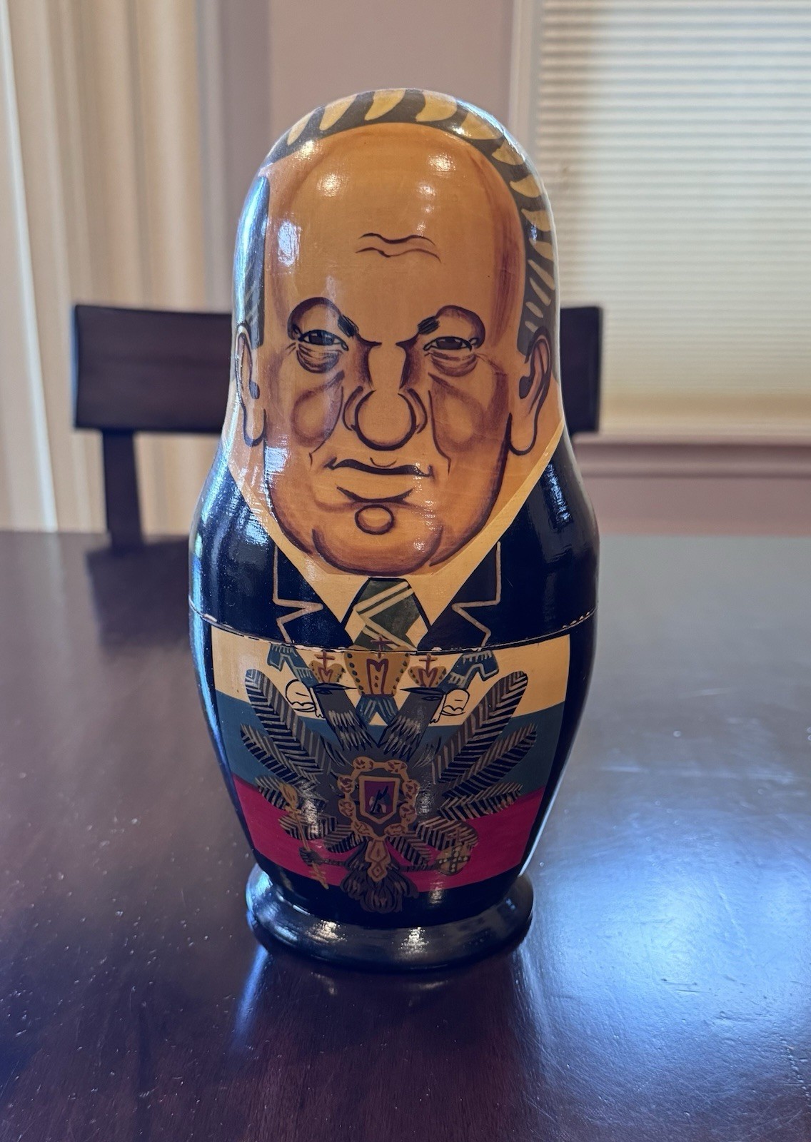 Vintage 10” Russian Leaders Matryoshka Nesting Dolls Set of 9 Vintage 10” Russian Leaders Matryoshka Nesting Dolls Set of 9