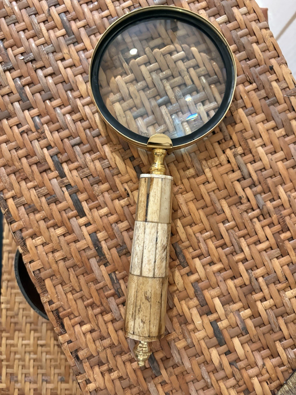 Vintage Style Magnifying Glass Handheld Desktop 