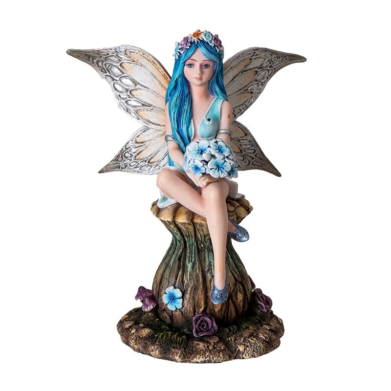 FAIRY ON MUSHROOM - 7 INCH FAIRY ON MUSHROOM - 7 INCH