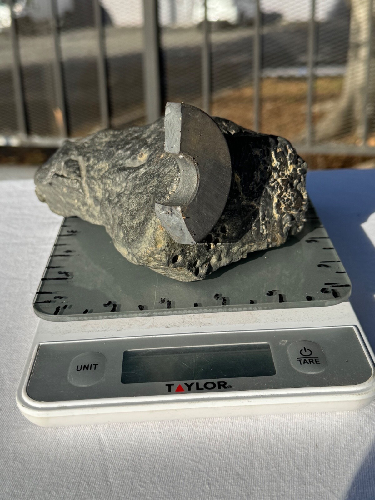 stony iron meteorite