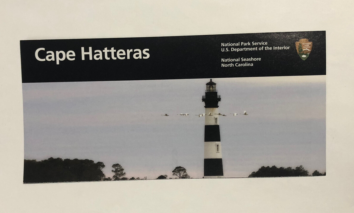 2026 Cape Hatteras National Seashore Park Unigrid Brochure Map NEWEST Carolina