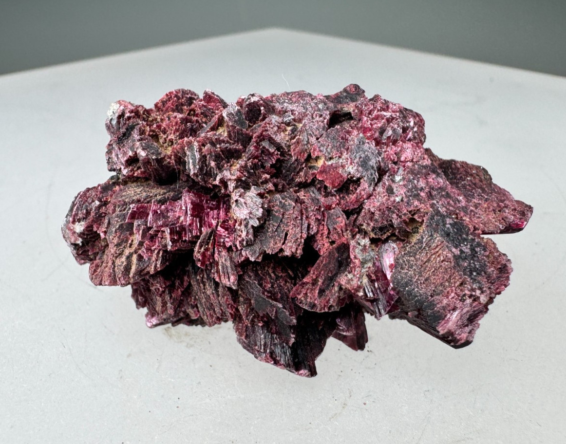 Nice Blocky Pink Erythrite Crystals: Bou Azzer Mine, Morocco- Classic