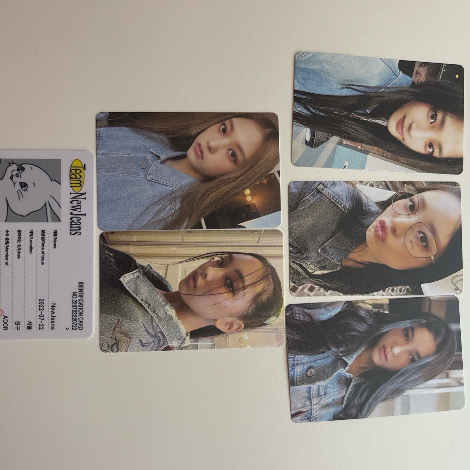 New Jeans 1st Ep Album Photocard Set Official Full Group Ver Kpop Ver