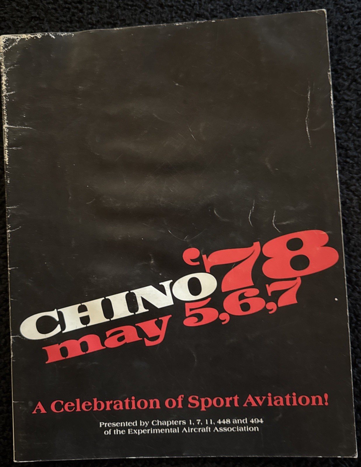 Vintage 1978 EAA Southern California Regional Fly-In Program - Chino Airport
