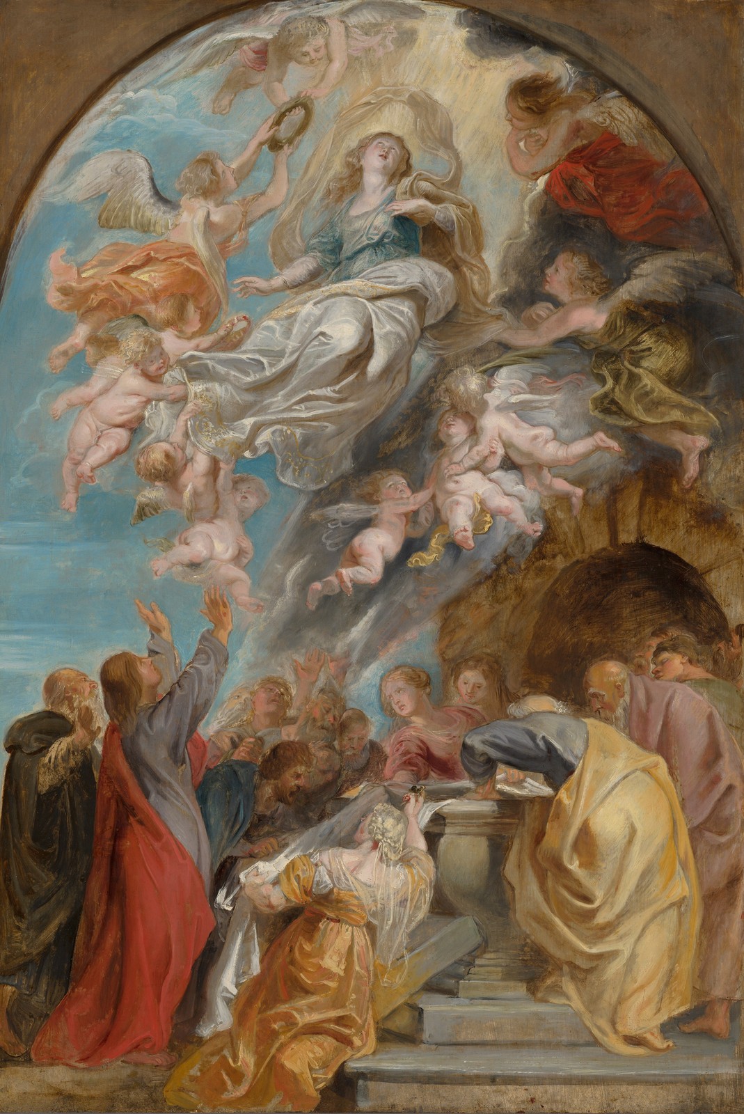 Assumption of the Virgin Rubens Vintage Catholic Painting Glossy Photo Reprint Assumption of the Virgin Rubens Vintage Catholic Painting Glossy Photo Reprint