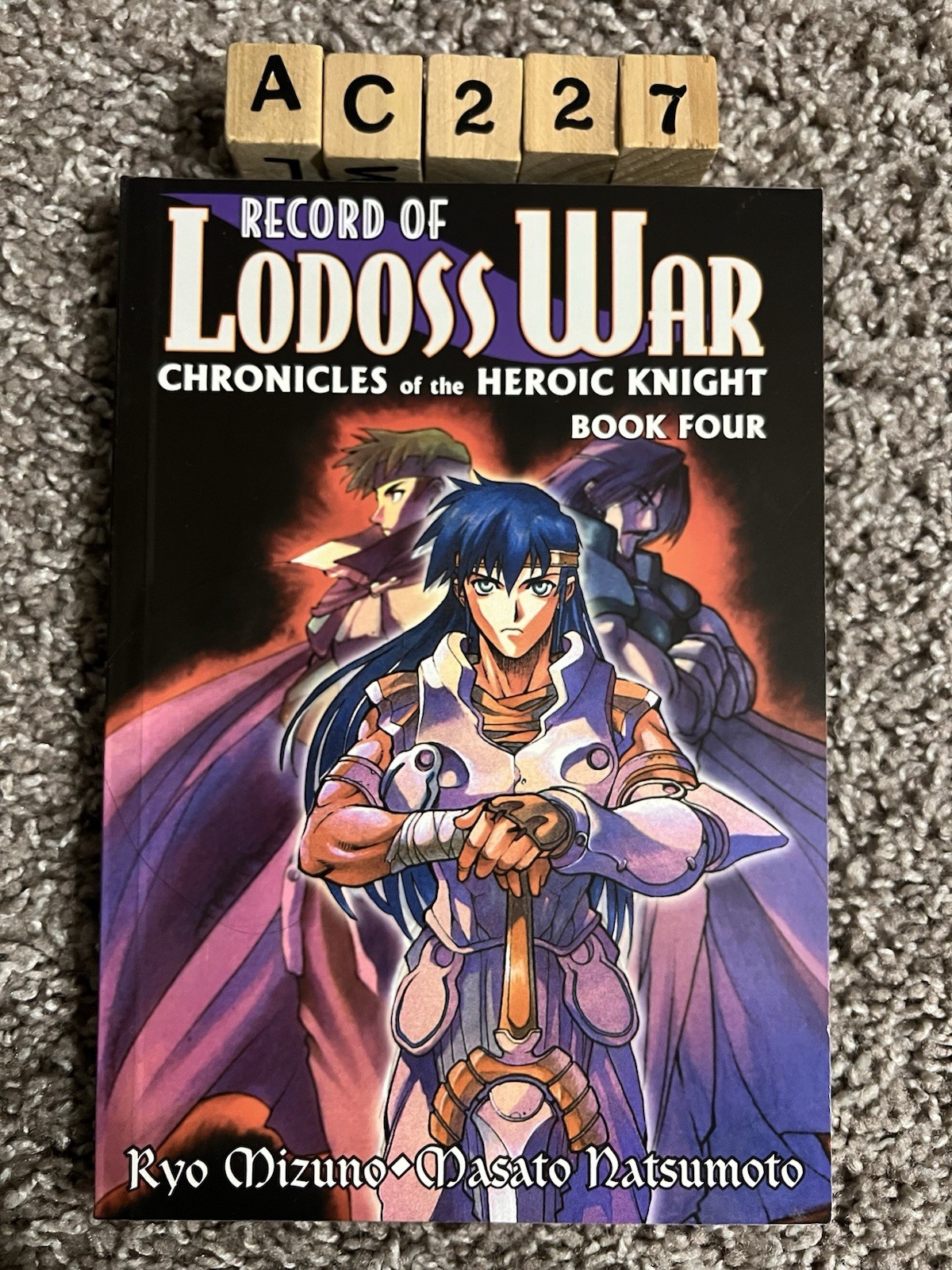 Record of Lodoss War English Manga Volume 4