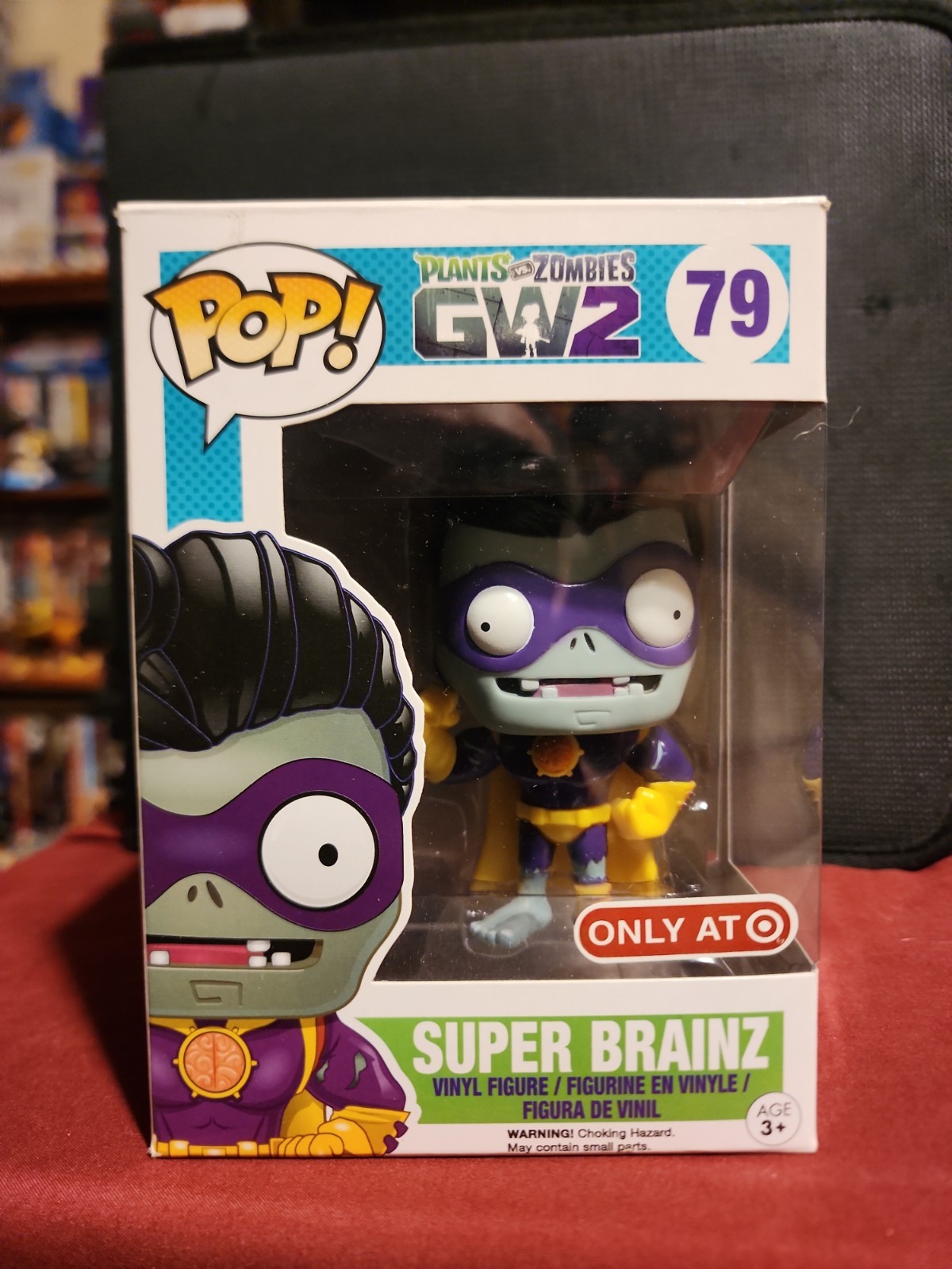 New Retired Funko Pop Games Plants Vs Zombies Super Brainz #79 Rare Vaulted Exc New Retired Funko Pop Games Plants Vs Zombies Super Brainz #79 Rare Vaulted Exc