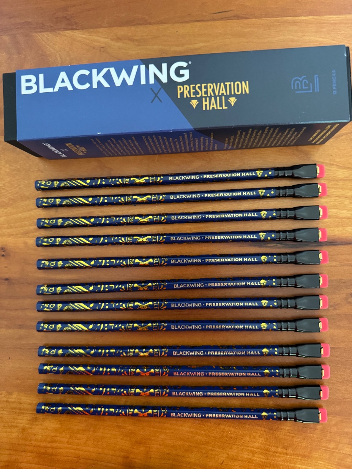 Blackwing Preservation Hall Pencils: Box with 12 pencils