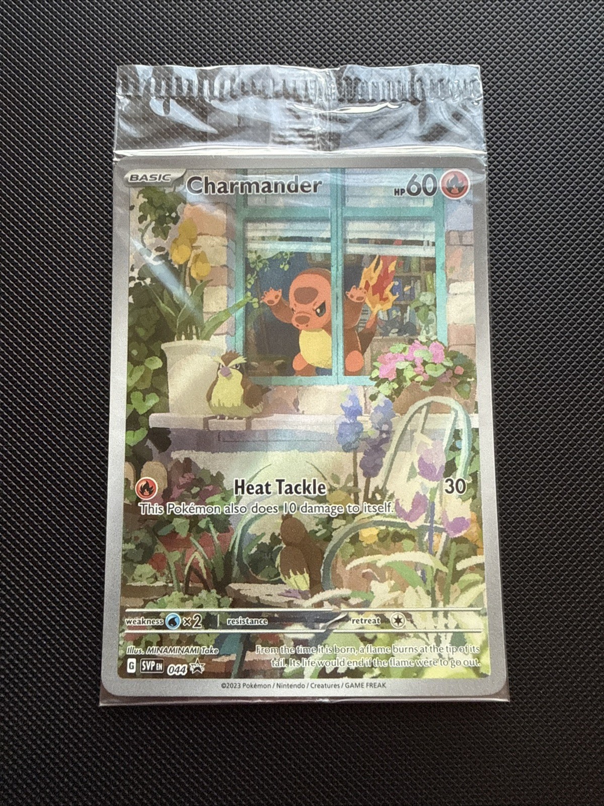 Pokemon Charmander SVP 044 Illustration Rare Obsidian Flames Sealed Promo Card Pokemon Charmander SVP 044 Illustration Rare Obsidian Flames Sealed Promo Card