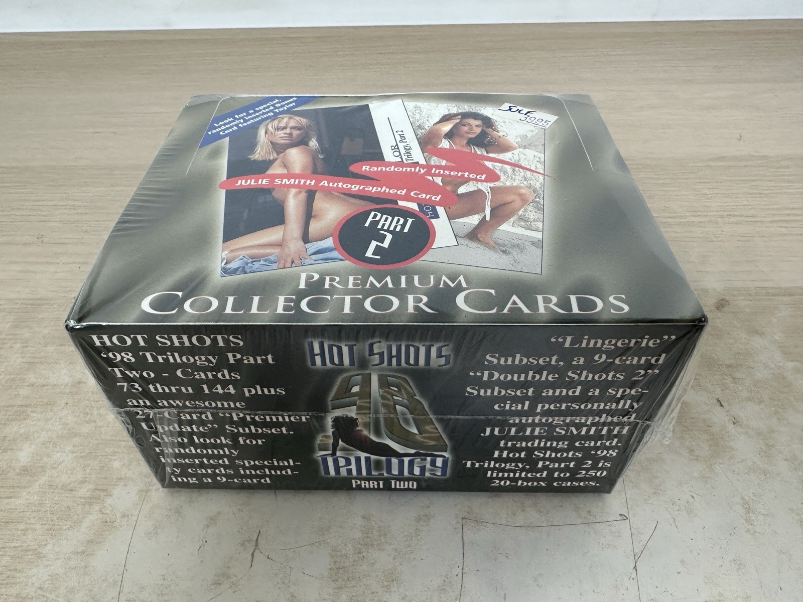 HOT SHOTS TRILOGY PART TWO 2 PREMIUM COLLECTOR CARDS: SEALED 36 Pk Box 1024/5000