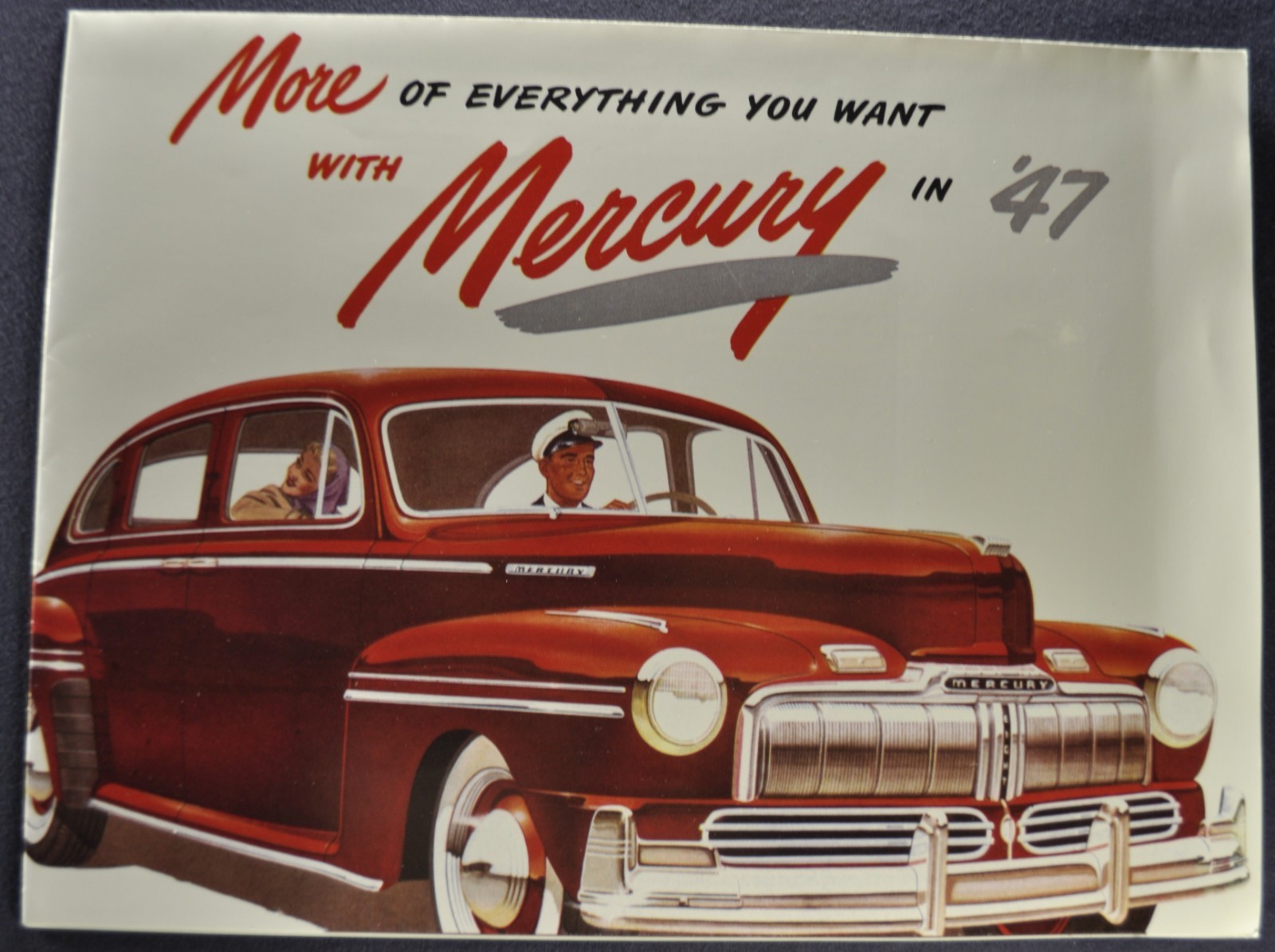 1947 Mercury Sales Brochure Folder Sedan Convertible Coupe Wagon Reprint 1947 Mercury Sales Brochure Folder Sedan Convertible Coupe Wagon Reprint
