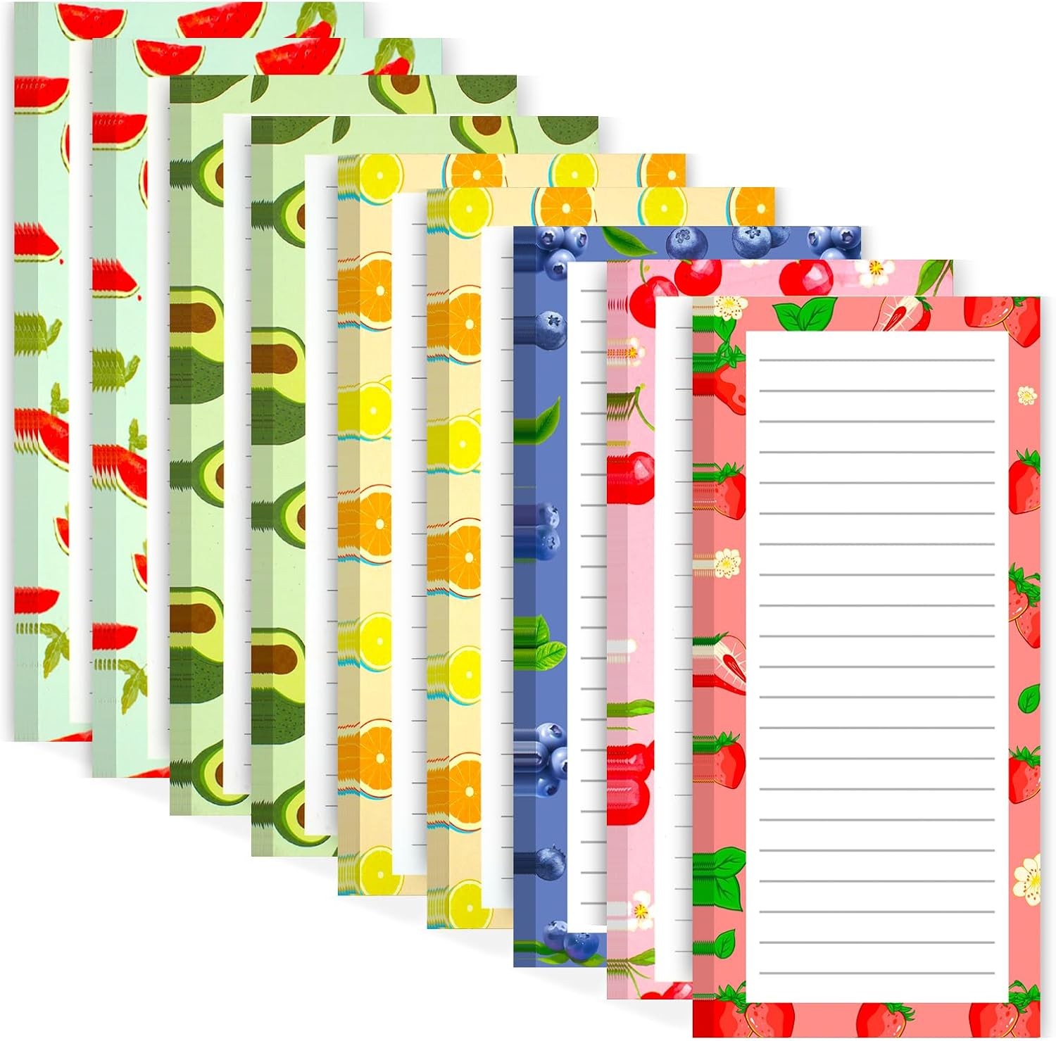 9 Pack Magnetic Notepads for Refrigerator, Magnetic Notepads for Refrigerator, 9 Pack Magnetic Notepads for Refrigerator, Magnetic Notepads for Refrigerator,