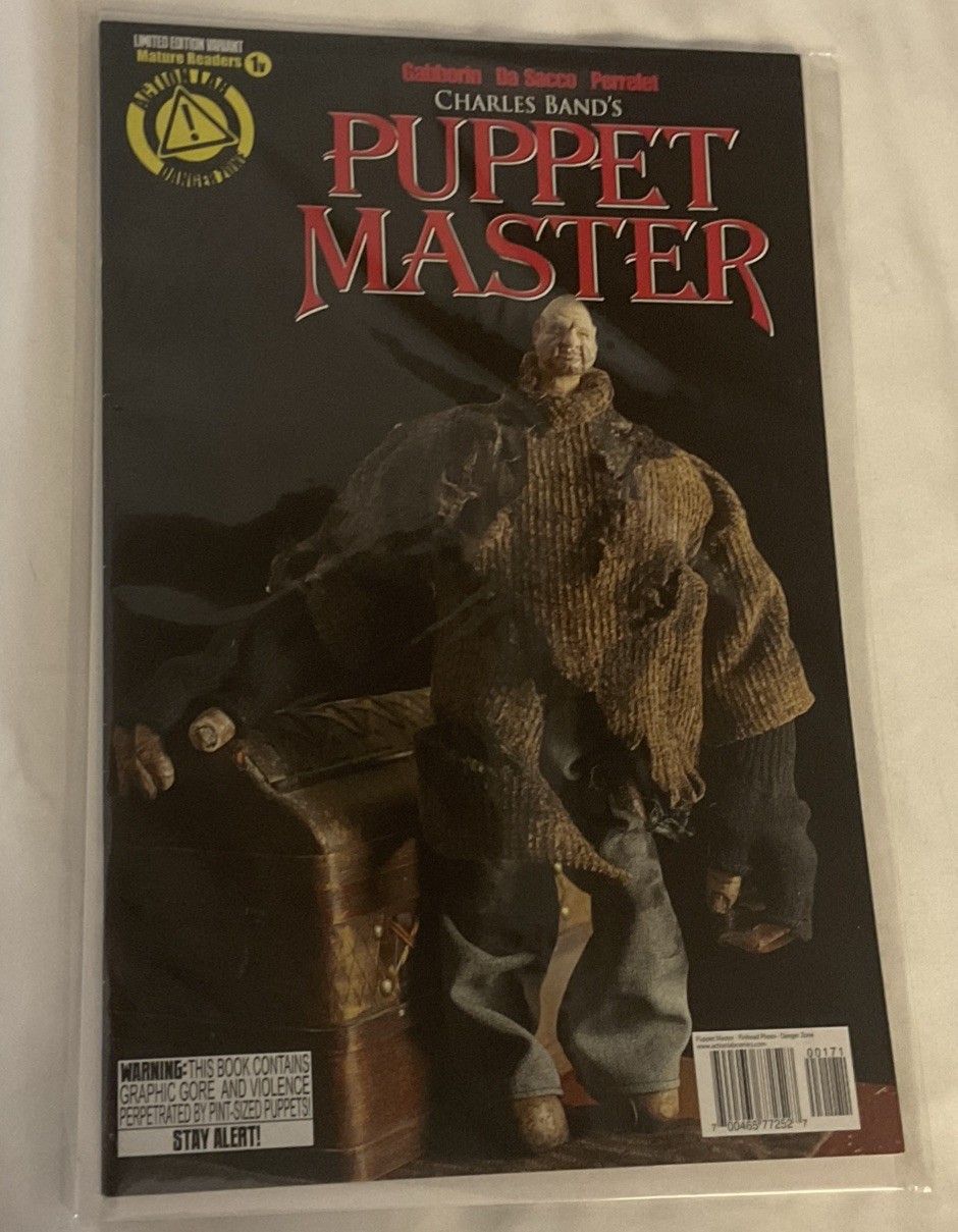 Charles Band’s Puppet Master #1 Limited Edition Variant Only 2000 Copies 2015 Charles Band’s Puppet Master #1 Limited Edition Variant Only 2000 Copies 2015