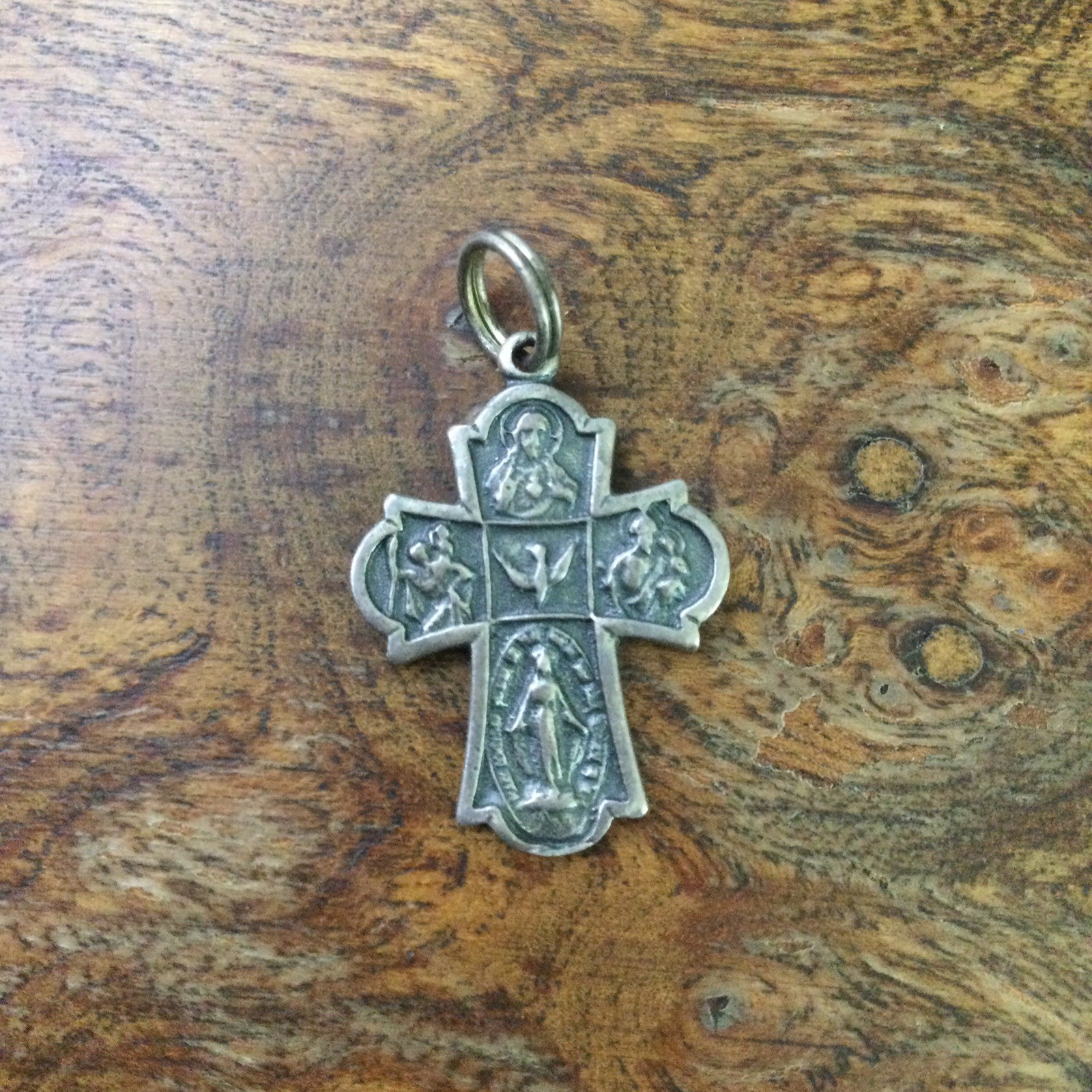 Vintage Sterling Silver Religious Christian Cross 925 Charm Pendant Vintage Sterling Silver Religious Christian Cross 925 Charm Pendant